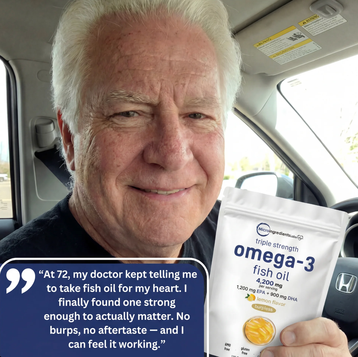 4200mg Per Serving Omega 3 Fish Oil Softgels