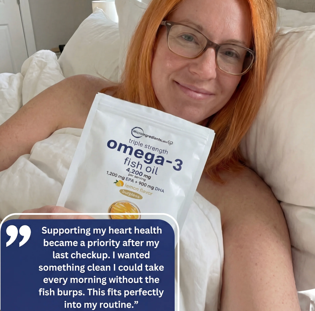 4200mg Per Serving Omega 3 Fish Oil Softgels