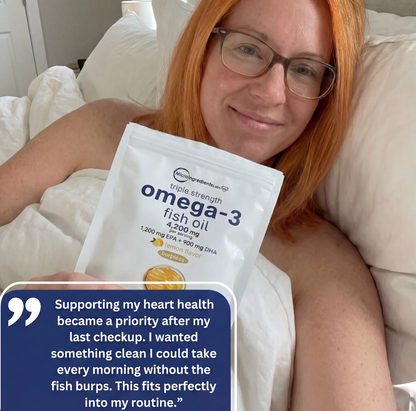 4200mg Per Serving Omega 3 Fish Oil Softgels